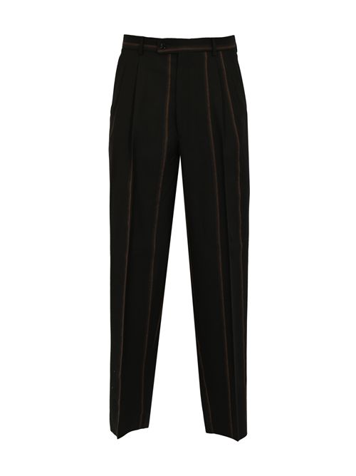 Pantalone in misto lana a righe Gabriele Pasini | 53523 80081